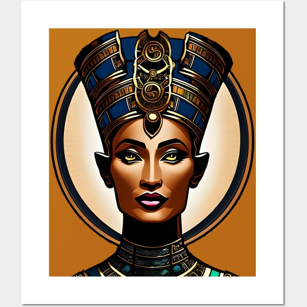 Nefertiti Wall Art by skyrocket